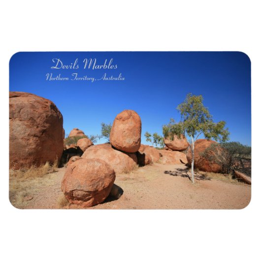 Devils Marbles , noordelijk gebied - Magnet Magneet (Horizontaal)