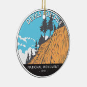 Devils Postpile National Monument Keramisch Ornament (Rechts)