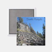 Devils Postpile National Monument Magneet (Voorkant / Achterkant)