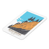 Devils Postpile National Monument Magneet (Linkerzijde)