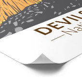 Devils Postpile National Monument Poster (Hoek)