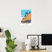 Devils Postpile National Monument Poster (Thuiskantoor)