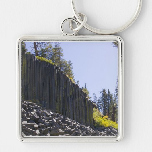 Devils Postpile Premium Sleutelhanger (Voorkant)