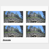 Devils Postpile - Sierra Rechthoekige Sticker (Vel)