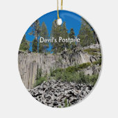 Devil's postpool keramisch ornament (Links)