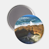 Devil's Punchbowl, Newport, Oregon Magneet (Voorkant / Achterkant)