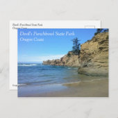 Devil's Punchbowl State Park, OF Briefkaart (Voorkant / Achterkant)