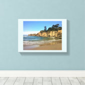 Devil's Punchbowl State Park, Oregon Canvas Afdruk (Insitu (Houten vloer))