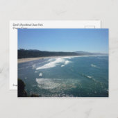 Devil's Punchbowl State Park, Oregon Coast Briefkaart (Voorkant / Achterkant)