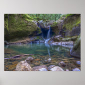 Devil's Punchbowl Waterfall Poster (Voorkant)