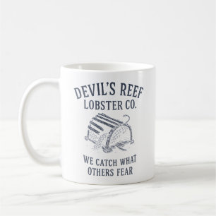 Devil's Reef Lobster - We vangen wat anderen vreze Koffiemok
