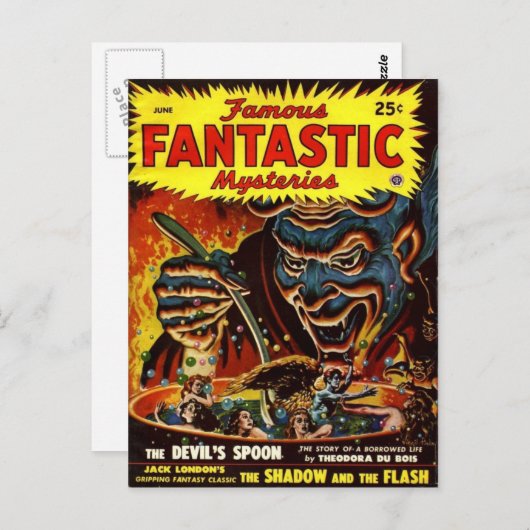 Devils Spoon Briefkaart (Voorkant / Achterkant)