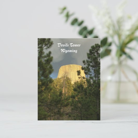 Devils Tower Briefkaart (Staand voorkant)