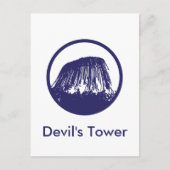 Devil's Tower Briefkaart (Voorkant)