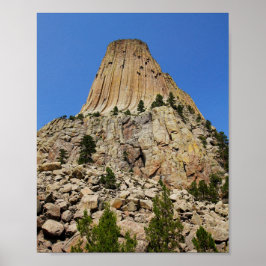 Devil's Tower, Devil's Tower National Monument (WY Poster