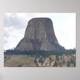 Devil's Tower, Devil's Tower National Monument (WY Poster