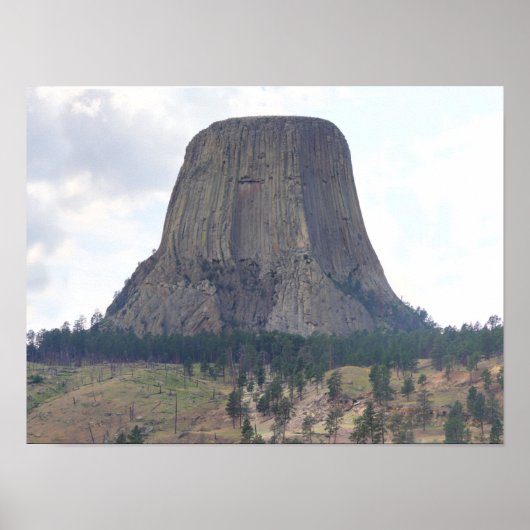Devil's Tower, Devil's Tower National Monument (WY Poster (Voorkant)