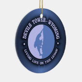 Devils Tower Keramisch Ornament (Rechts)