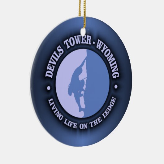 Devils Tower Keramisch Ornament (Rechts)