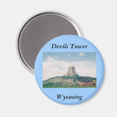 Devils Tower Magneet (Voorkant / Achterkant)