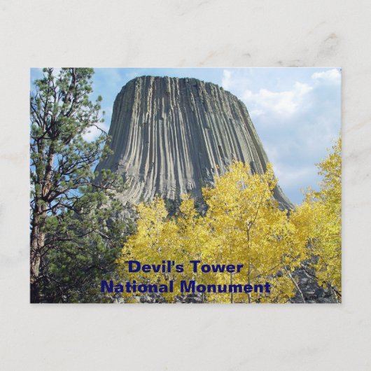 Devil's Tower National Monument Briefkaart (Voorkant)