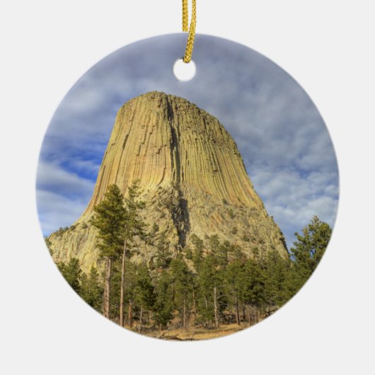 Devils Tower National Monument Keramisch Ornament (Voorkant)