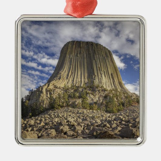 Devils Tower National Monument Metalen Ornament (Voorkant)
