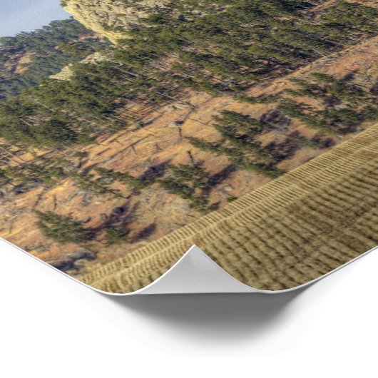 Devils Tower National Monument Poster (Hoek)