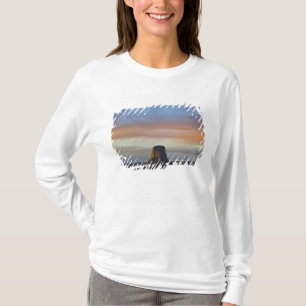 Devils Tower National Monument, Storm bij zonsonde T-shirt