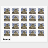 Devils Tower National Monument Vierkante Sticker (Vel)