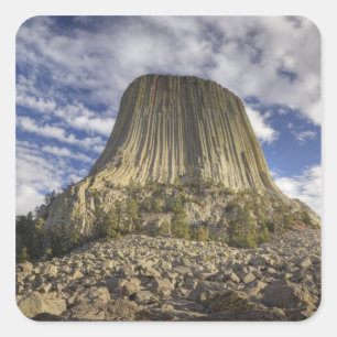 Devils Tower National Monument Vierkante Sticker