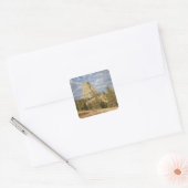 Devils Tower National Monument Vierkante Sticker (Envelop)