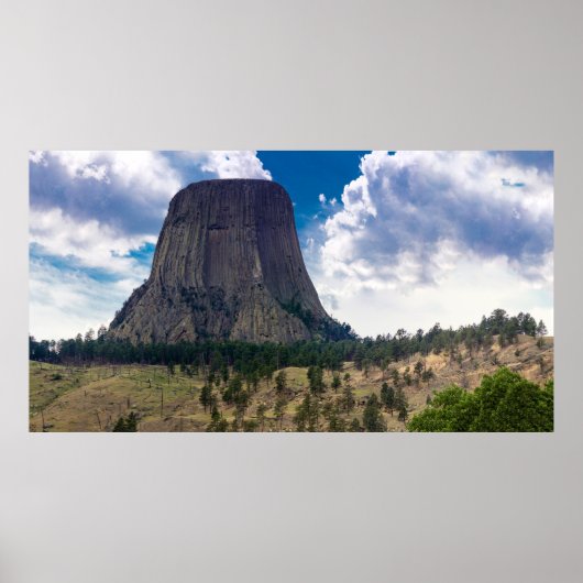 Devil's Tower National Monument (Wyoming) Poster (Voorkant)