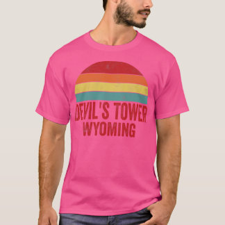 Devils Tower National Monument Wyoming T-shirt