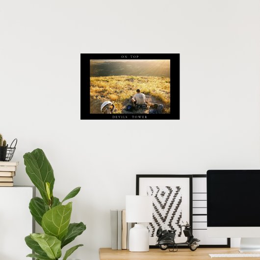 Devils Tower Poster (Thuiskantoor)