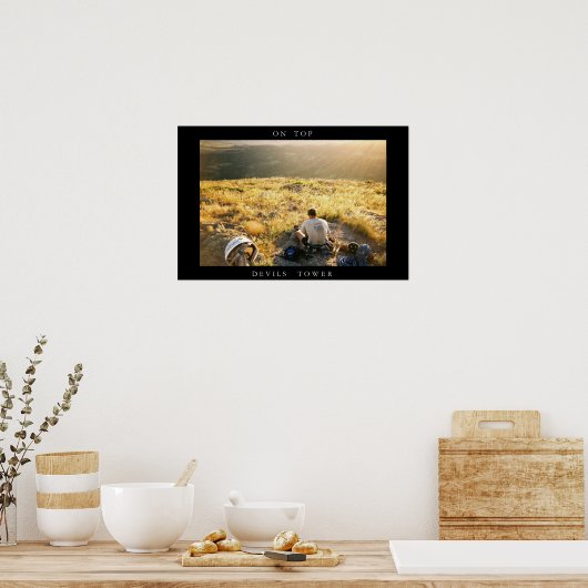 Devils Tower Poster (Keuken)