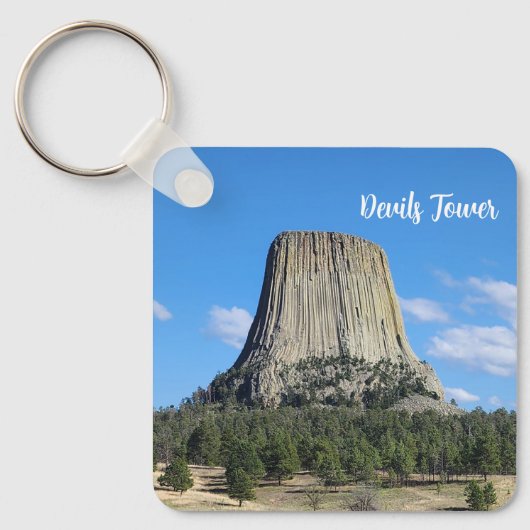 Devils Tower Sleutelhanger (Voorkant)