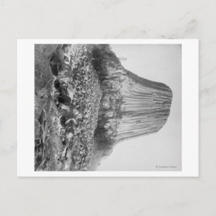 Devil's Tower van het Westen met Fallen Briefkaart