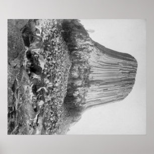 Devil's Tower van het Westen met Fallen Poster