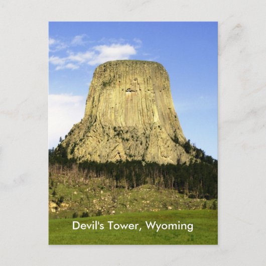 Devil's Tower, Wyoming Briefkaart (Voorkant)