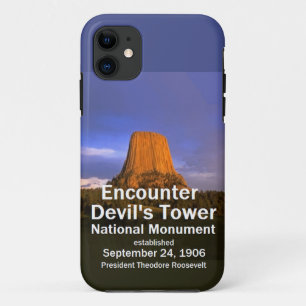 Devil's Tower WYOMING iPhone 11 Hoesje