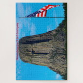 Devil's Tower Wyoming. Jigzaag Puzzle Legpuzzel (Verticaal)