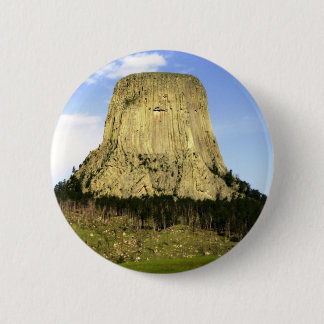 Devil's Tower, Wyoming Ronde Button 5,7 Cm