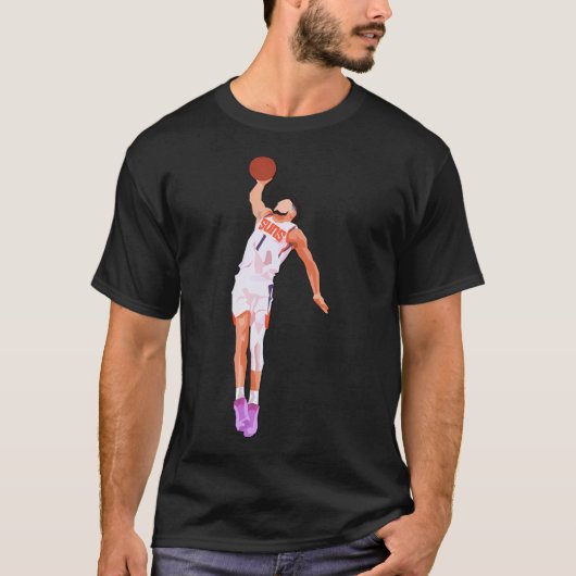 Devin Booker T-shirt (Voorkant)