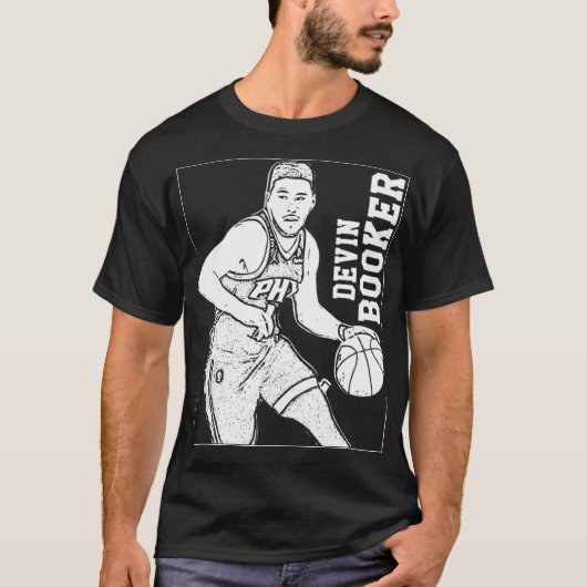 Devin Booker T-shirt (Voorkant)