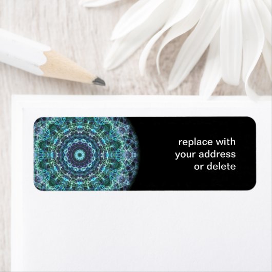 devine mandala etiket (Insitu)