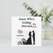 Devine Qui Se Fait Marier Invitation (Debout devant)