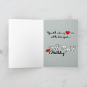 « Devine quoi… Je t'aime » – Carte d'anniversaire (Intérieur)