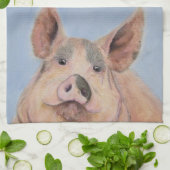 Devine Swine Theedoek (Gevouwen)