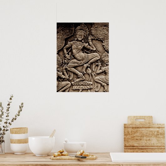 Devinez Angkor Wat Affiche (Cuisine)